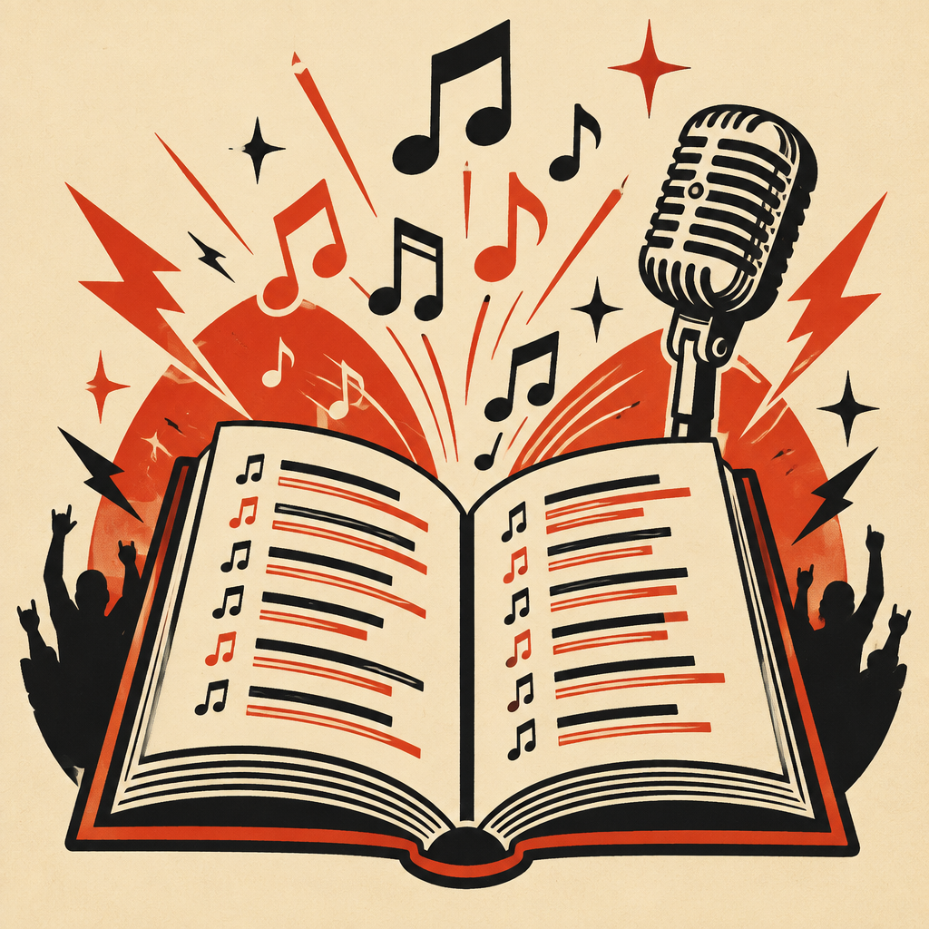 Vintage songbook illustration — click to browse the KaraFun song catalogue